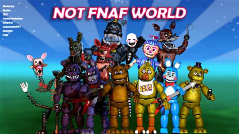 Not Fnaf World Fivenightsatfreddys