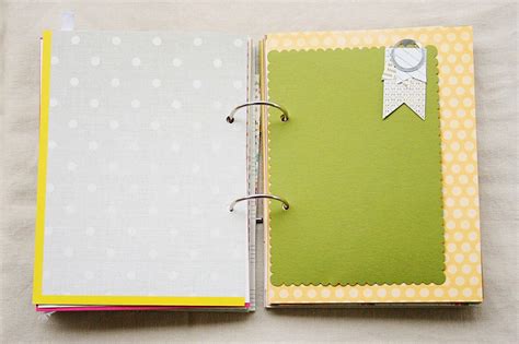 The Creative Place Custom Journals Handmade Journal Polka Dot Paper