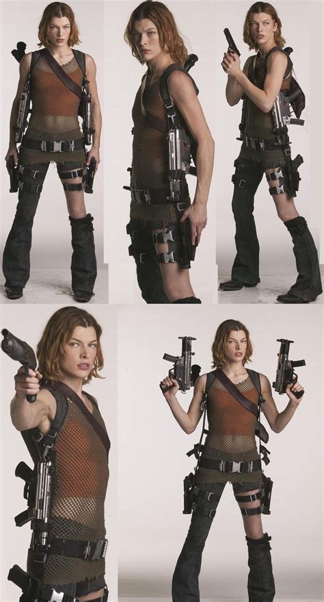 Alice From Resident Evil Apocalypse Milla Jovovich Resident Evil