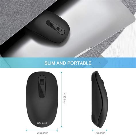 Vivefox Type C Wireless Mouse 24g Wireless Mouse Usb C Cordless Mice