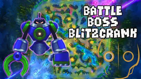 Arcade Battle Boss Blitzcrank Skin Spotlight League Of Legends