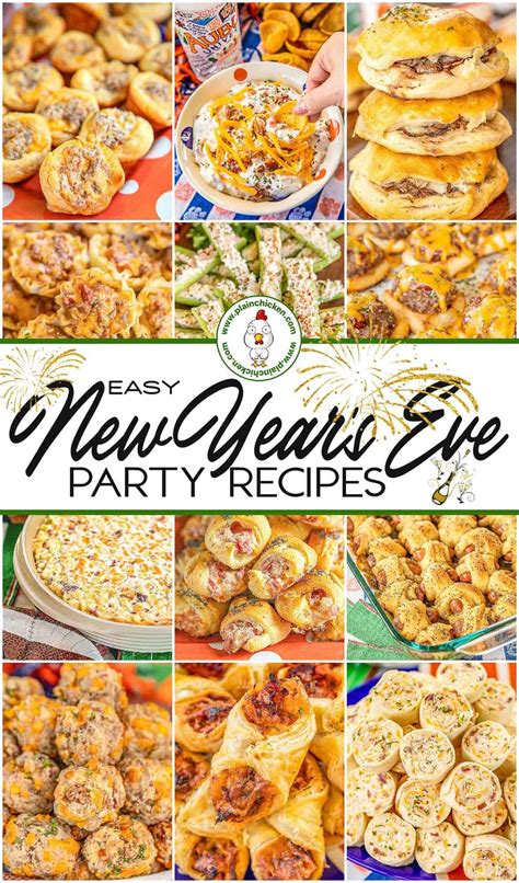 new year s eve party recipes plain chicken