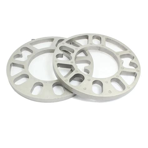 2pcs Aluminum Alloy 4 And 5 Lug 10mm Thickness Wheel Spacer For Car In