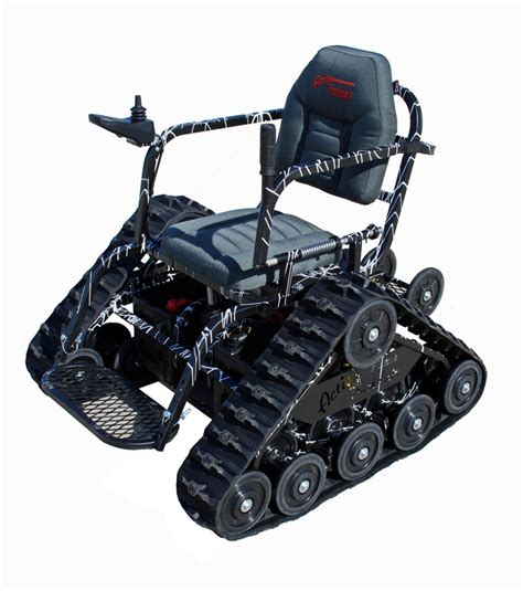 There are two main types of rolling chairs that are used as mobility aids: Action Trackchair Is An All-Terrain Wheelchair