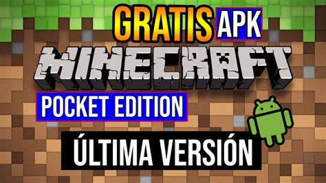 Descargar Minecraft Pocket Edition Apk Sin Licencia Última Version