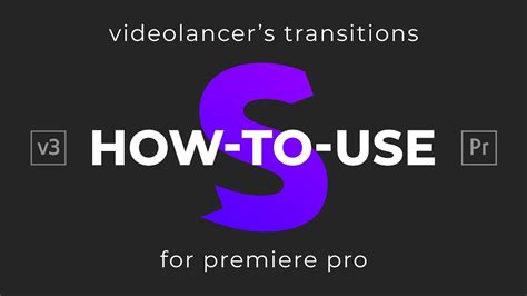 Seamless Transitions For Premiere Pro V3 Whats New How To Use