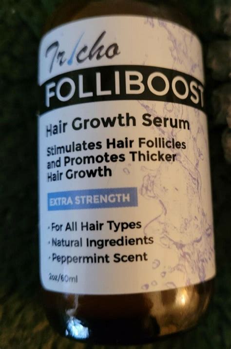 Tricho Labs Folliboost Hair Growth Serum Sealed 60ml Exp Date 72023