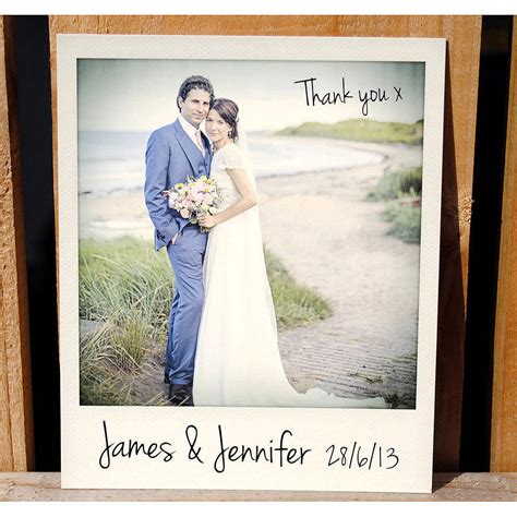 Pizap offers a wide variety of complete editing and design tools that'll help you take. personalised polaroid wedding thank you cards by wedfest ...