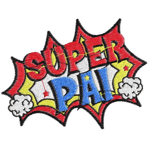 Matriz de Bordado Super Pai 2