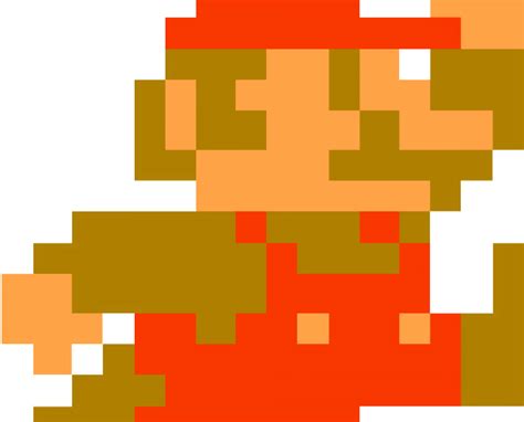 Download 8 Bit Clipart Classic Mario Super Mario Bros Jump Full