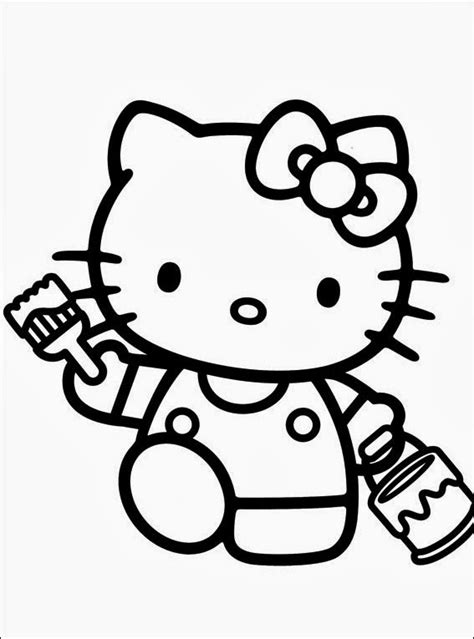 jeux de coloriage hello kitty  Liberate