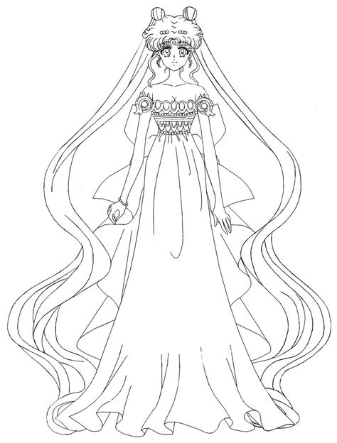 Sailor Moon Queen Serenity Coloring Pages Hot Sex Picture