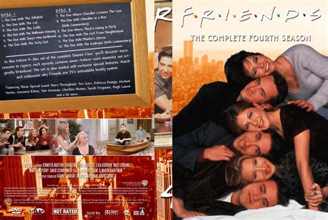 Friends Season 4 Discs 01 02 Tv Dvd Custom Covers 5790friends
