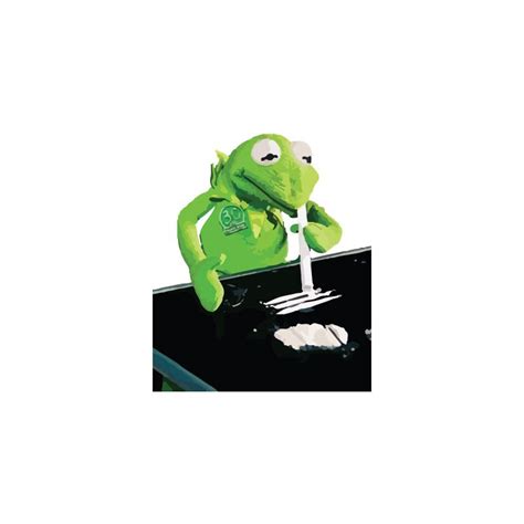 Check out our new affiliated sub : T-shirt Kermit plays cocaine white