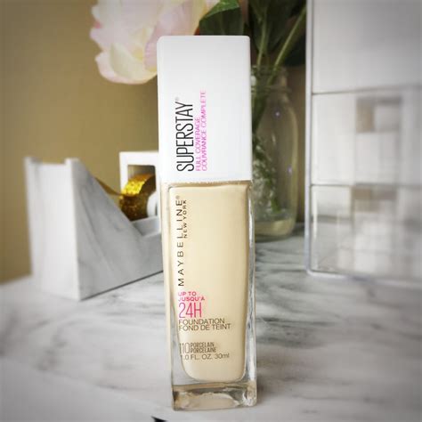 The Best Full Coverage Drugstore Foundation Maybelline Superstay 24