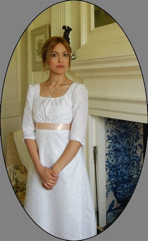 Womens Regency Day Dress Or Gown Jane Austen Etsy In 2020 Day