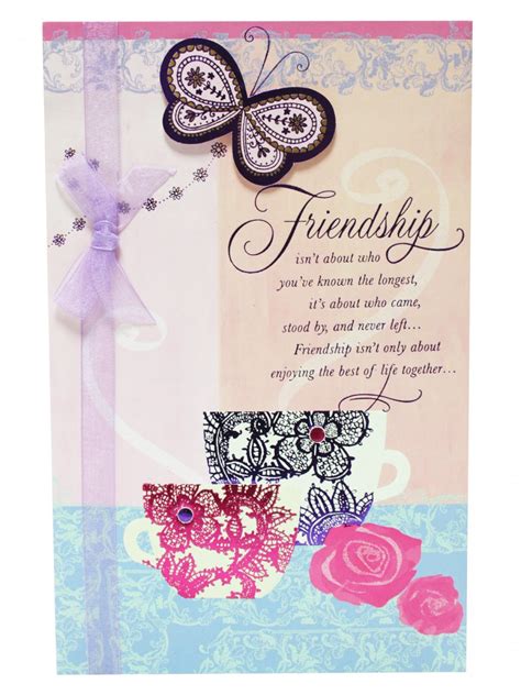 Whether you are experiencing your first anniversary or your 50th anniversary, an anniversary is an event worth celebrating.there have been ups and downs, fights and making up, and hopefully lots of laughter and joy. Archies Greeting Card For Friendship | Ag-j-c95 | Cilory.com