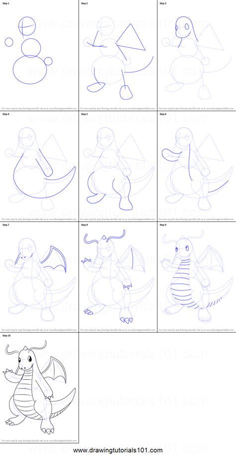 We did not find results for: How to Draw Dragonite from Pokemon printable step by step ...