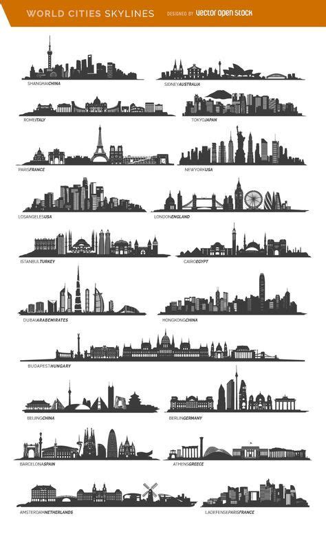 19 Famous Cities Skylines Including Paris London Sidney And More Artofit