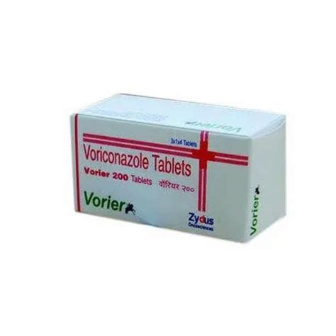 Voriconazole 200mg Vorier 14 Strip Prescription At Rs 4780stripe
