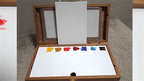 Diy cigar box to pochade box conversion green olive arts 3. ART: DIY Quick, Easy, Cheap Pochade Boxes Made Without Tools - YouTube