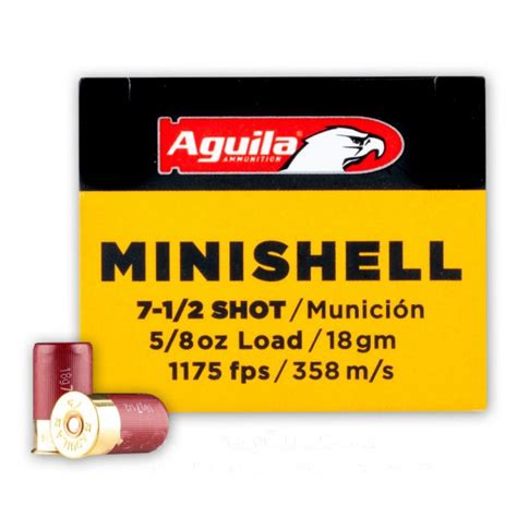 Gauge Oz Shot Aguila Minishell Rounds