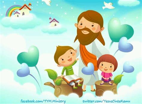 Kumpulan 9 Gambar Tuhan Yesus Bersama Anak Anak Terbaik Koleksi Apud