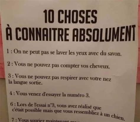 Comment ça Se Dit En Français Panneaux Insolites 10 Choses à