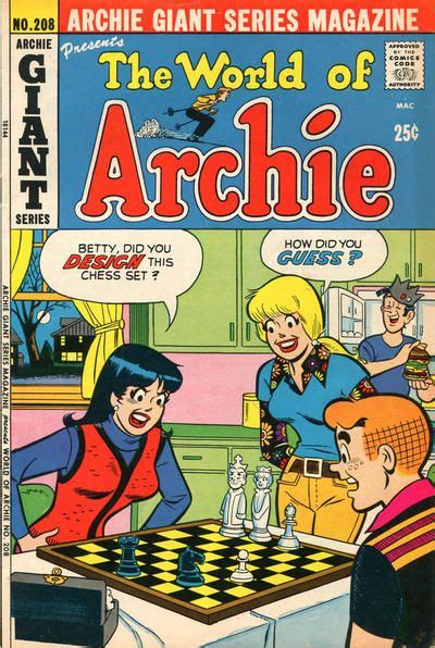 Gcd Issue Archie Giant Series Magazine 208 Old Comic Books