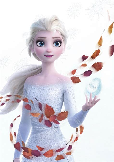 Disneys Frozen Ii Elsa Movie Poster Lost Posters