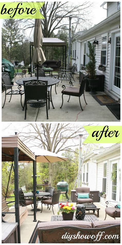 patio makeoverdiy show  diy decorating  home