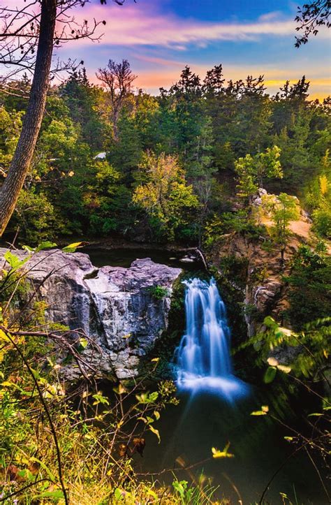 Ramsey Falls Sunrise Is A Photograph By Lowlight Images