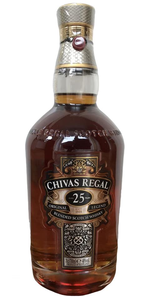 Chivas Regal 25 Year Old Ratings And Reviews Whiskybase