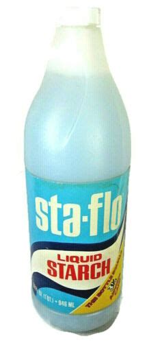Original Sta Flo Superior 3 Way Liquid Starch Dial Corp 32 Fl Oz 1975