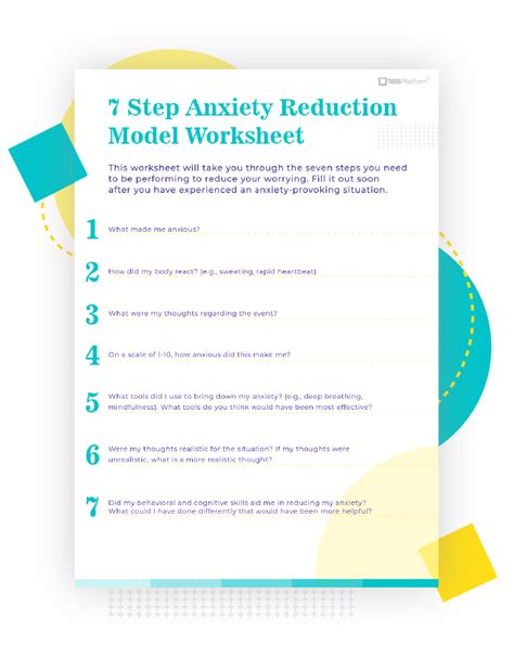 11 printable anxiety worksheets for kids teens adults happier human