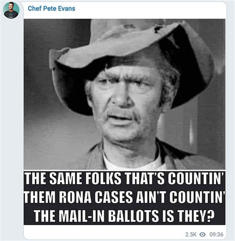 It's day three of election week and we are no clearer who the president will be than on day one. Chef Pete Evans backs Trump to win and disputes election ...