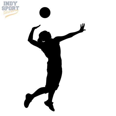 Clip Art Volleyball Player Silhouette Vector Graphics Volleyball Png