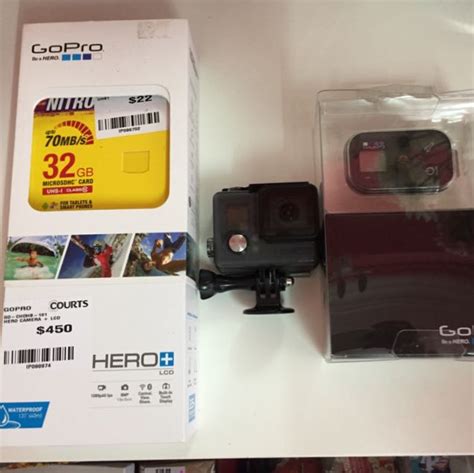 Gopro Hero Plus Lcd Photography Photography Accessories Other