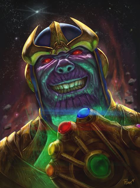 Thanos By Ptimm On Deviantart