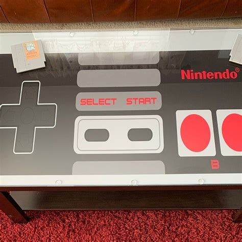 Nintendo Nes Custom Retro Controller Video Game Coffee Table Retro
