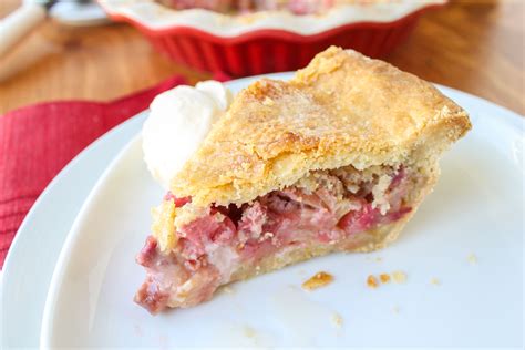 Rhubarb Custard Pie Recipe Betty Crocker