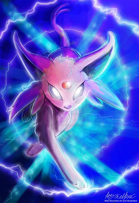 Espeon By Mad Munchkin On Deviantart