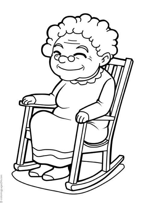 Grandma & Grandpa: Coloring Pages & Books - 100% FREE and printable!