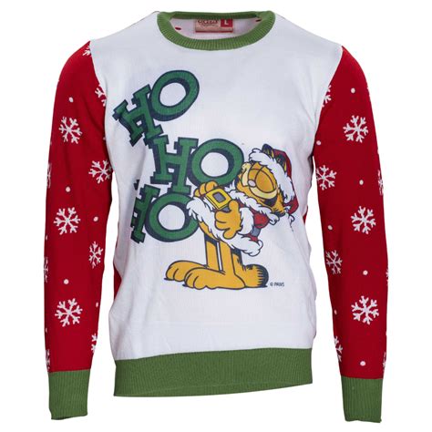 Garfield Santa Ho Ho Ho Ugly Christmas Sweater