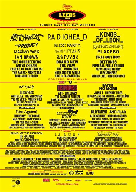 26th edition in 2012 is the first as an academy award qualifying festival for. Leeds Festival | Leeds 2009