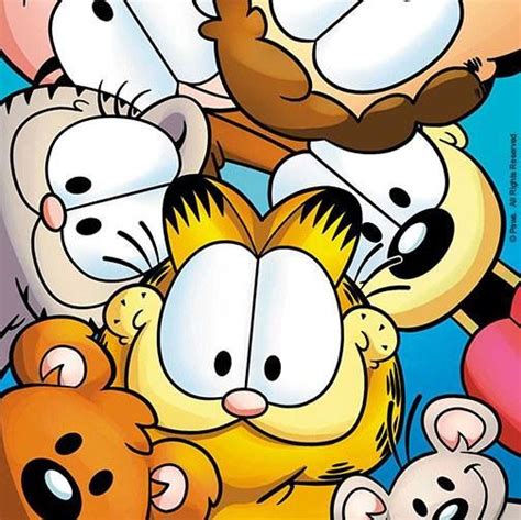 Garfiel Caricaturas Viejas Dibujos Animados Garfield Garfield Y Sus
