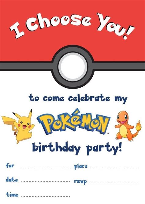 Best 25 Pokemon Birthday Card Ideas On Pinterest Pokemon Birthday