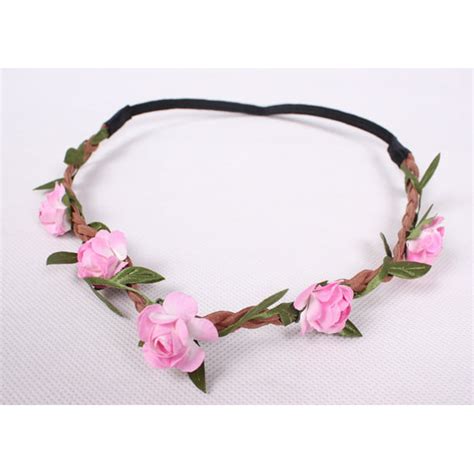 Flower Headband Pink