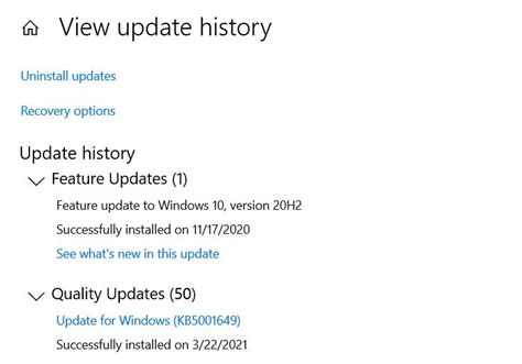 Issues After Windows 10 2021 03 And Kb5001649 Updates