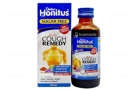 Dabur Honitus Herbal Cough Remedy Sugar Free Syrup Ml Uses Side